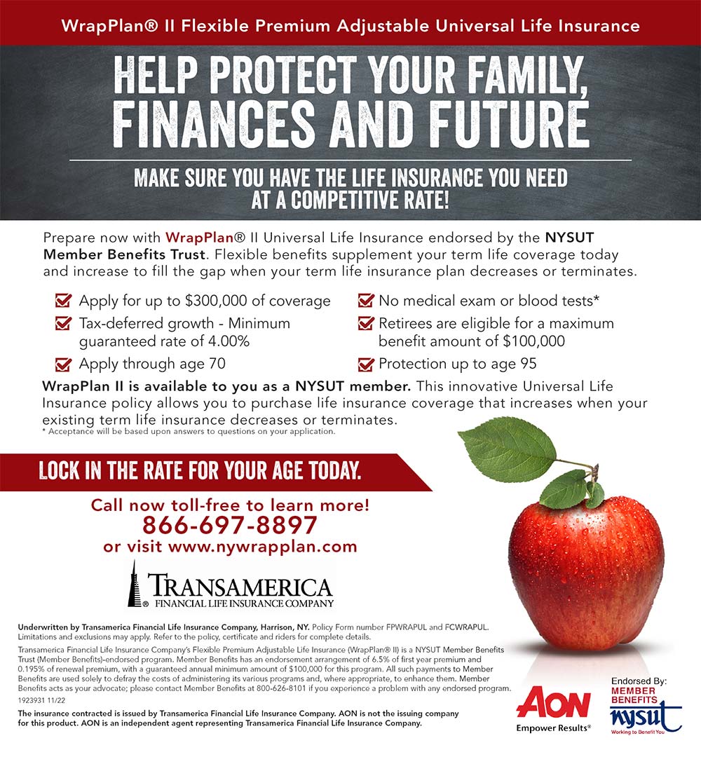 Transamerica Financial Life Insurance Company Advertisement