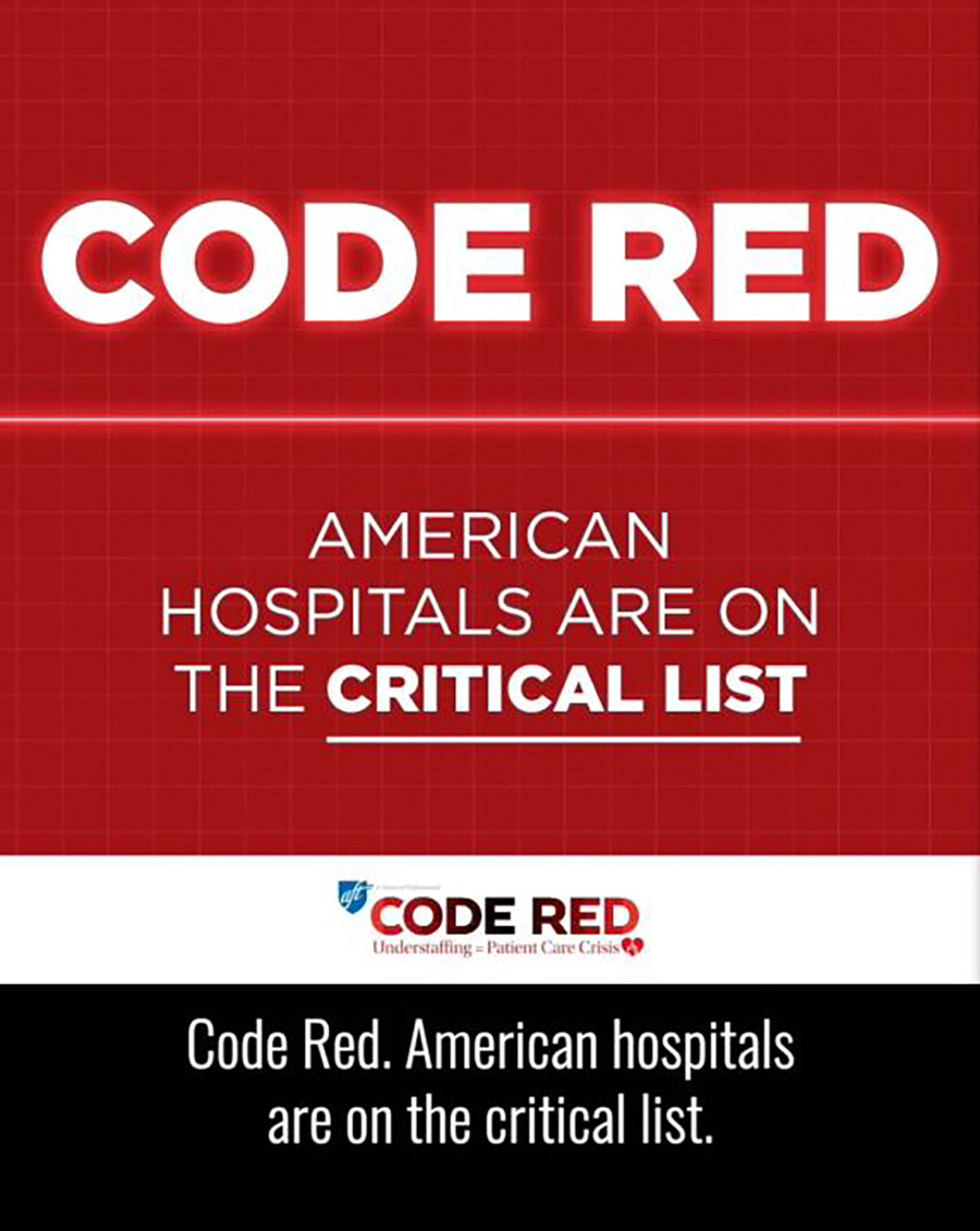 Code Red - American Hospitals are on the critical list