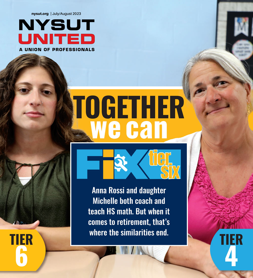 NYSUT July/August 2023 cover