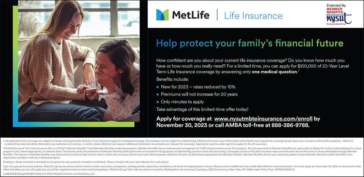 MetLife | Life Insurance Advertisement
