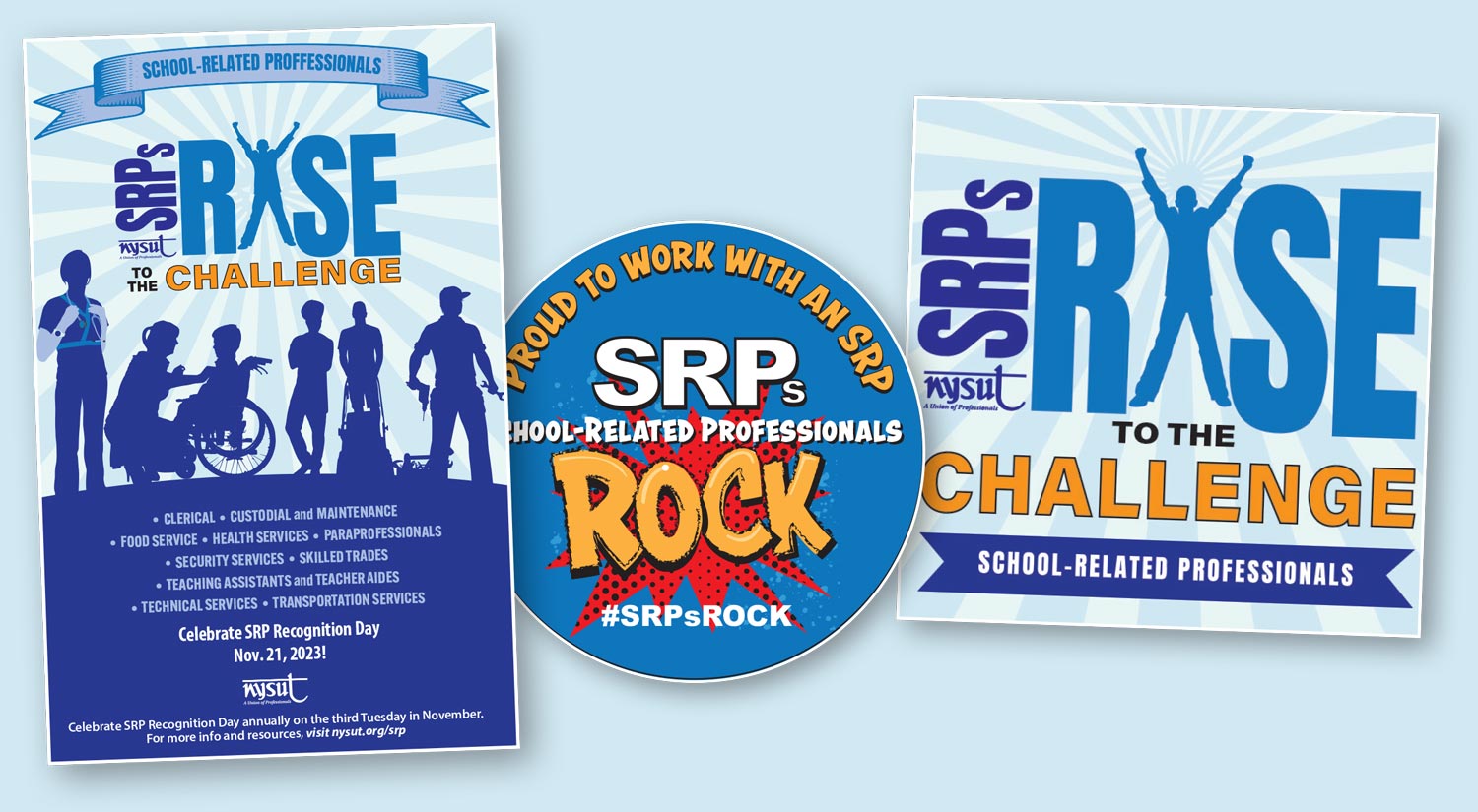 SRPs Rise to the Challenge graphics