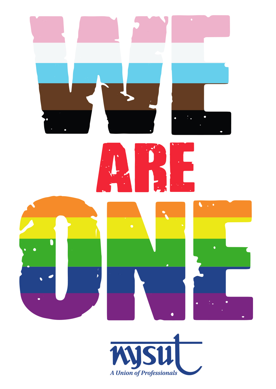 We Are One typography
