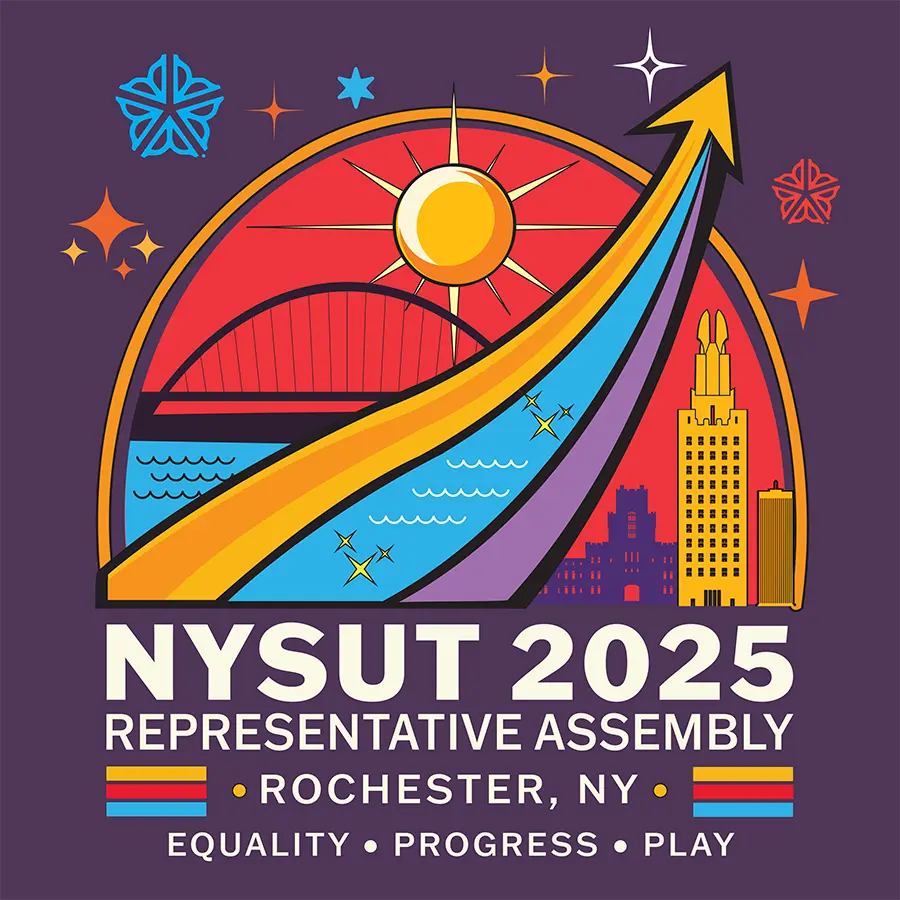 NYSUT 2025 Representative Assembly event graphic