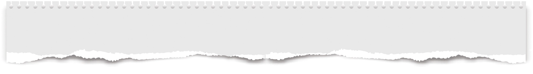 a spiral bound torn sheet of paper