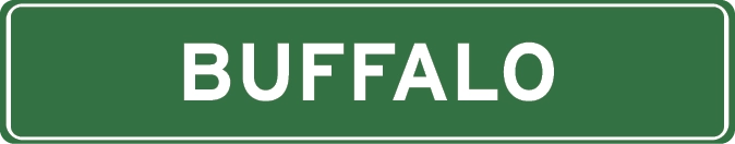 Buffalo sign