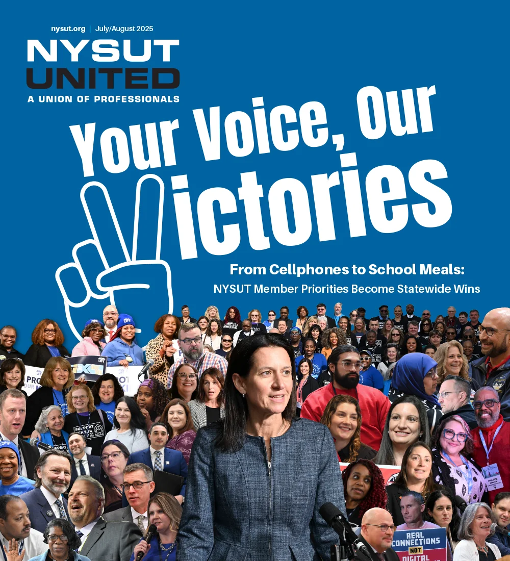 NYSUT United July/August 2025 cover