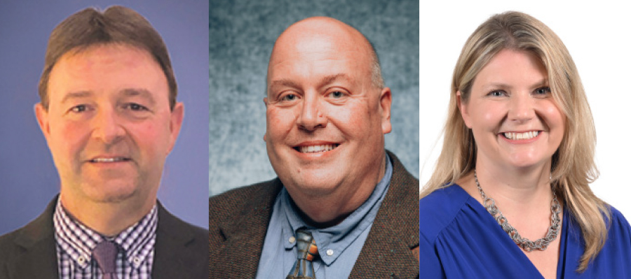 Eric Iberger, Don Little, and Natalie McKay headshots