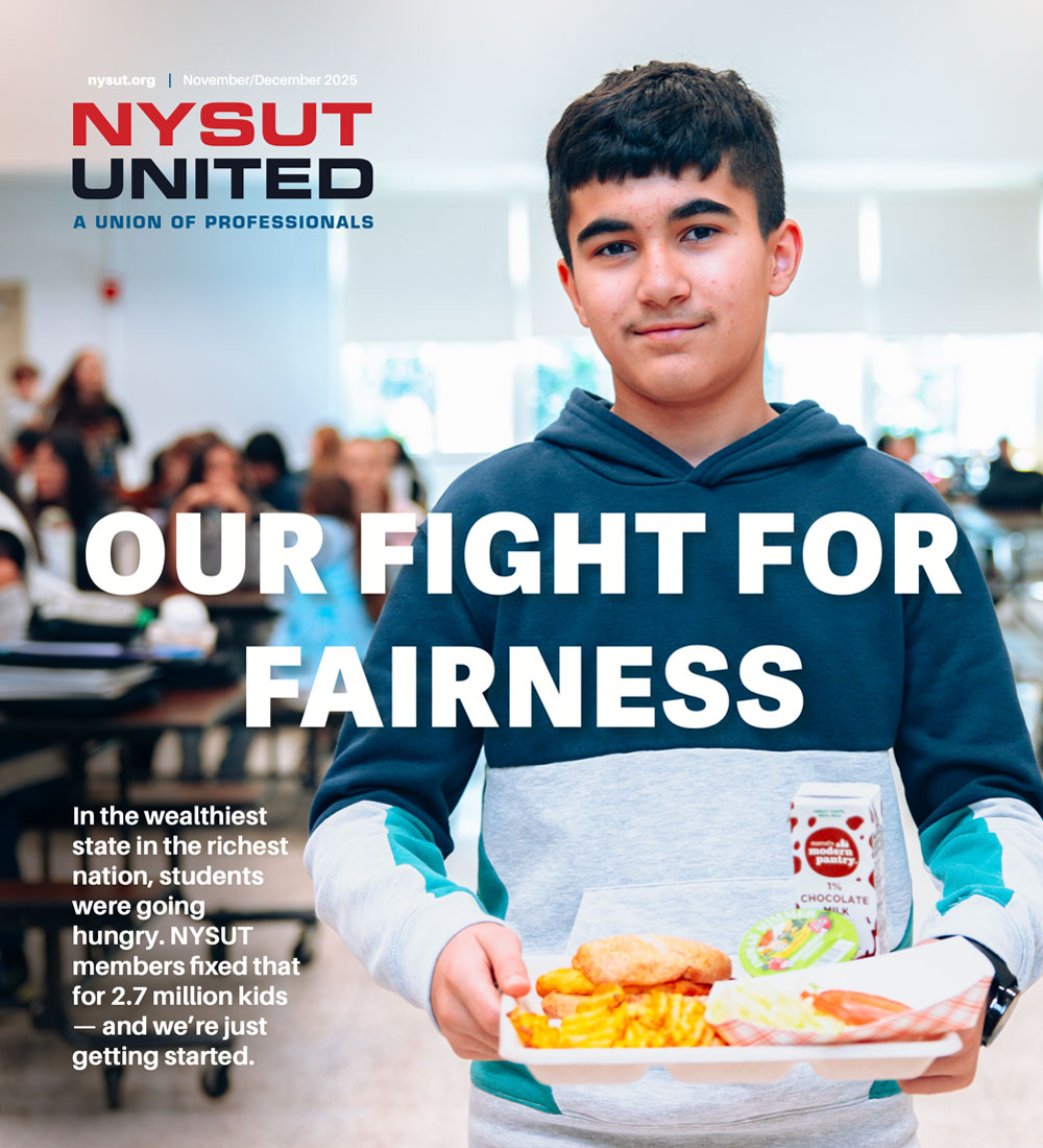 NYSUT United November/December 2025 cover