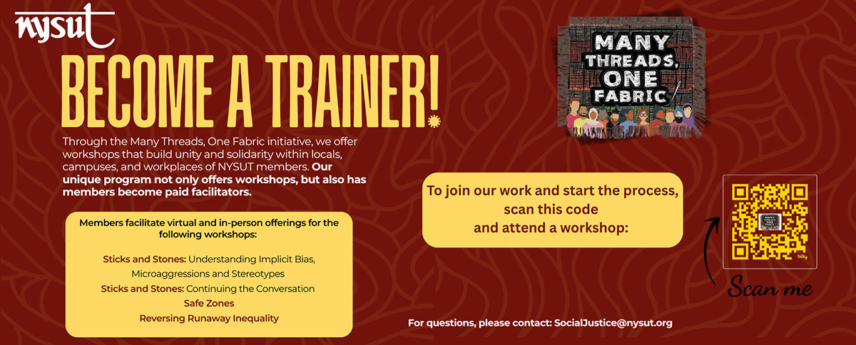 NYSUT Become A Trainer! Advertisement