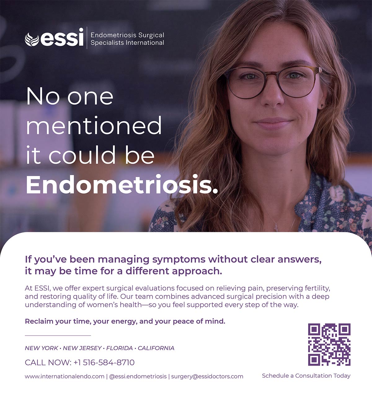 ESSI (Endometriosis Surgical Specialists International) Advertisement