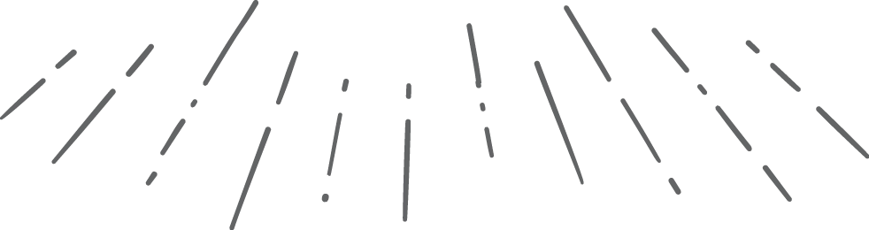 Simple gray graphic illustration of hand-drawn sunburst or light ray lines radiating outward on a plain background.
