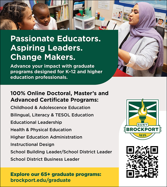 SUNY Brockport Advertisement