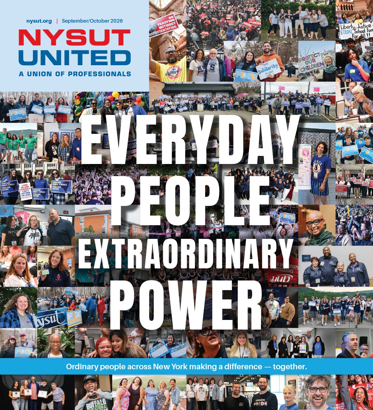 NYSUT United September/October 2026 cover