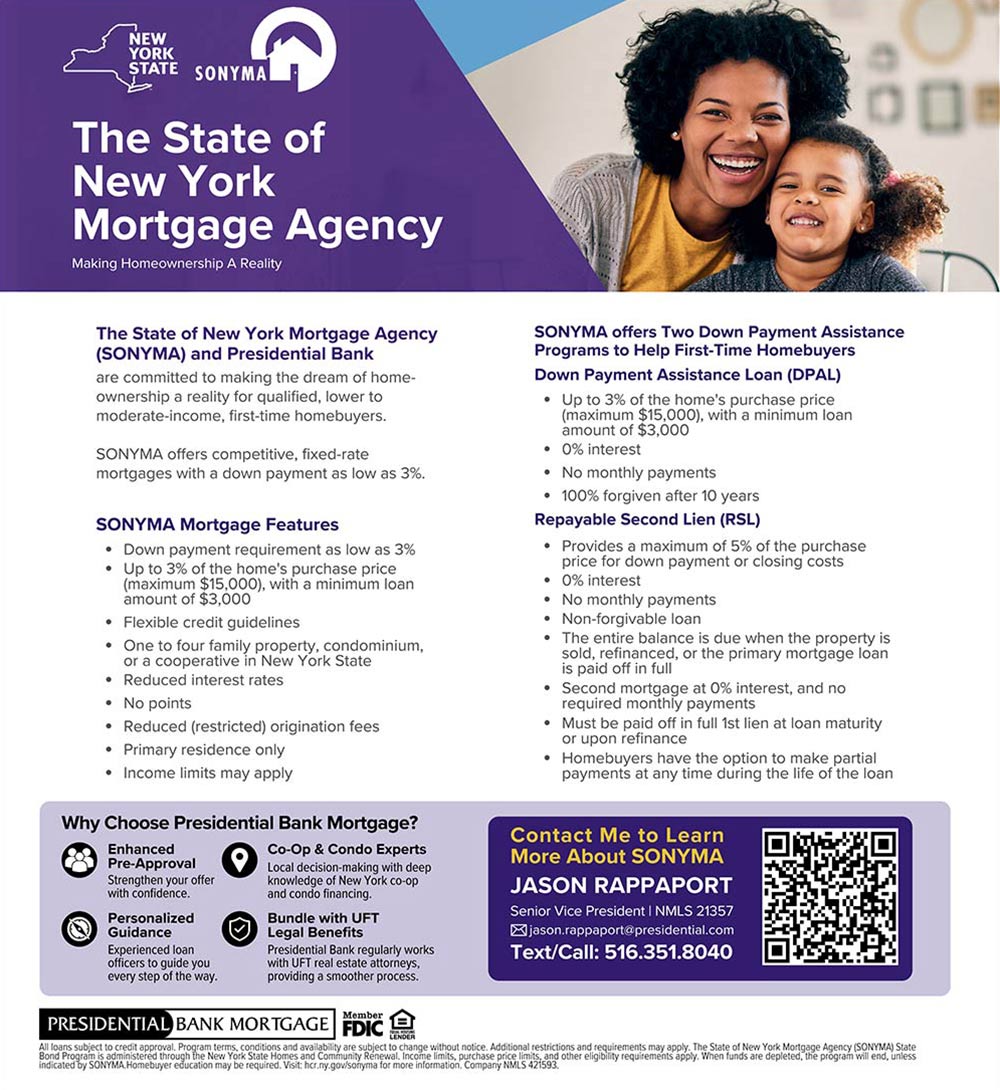 Presidential Bank Mortgage Advertisement